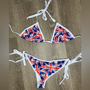 Matching UK Bikini Set